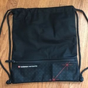 Lululemon drawstring bag